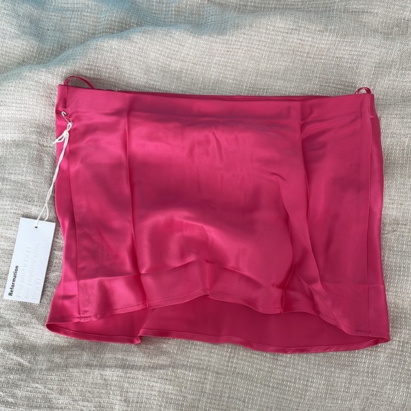 REFORMATION Spritz Top in Flambe - Picture 9 of 10